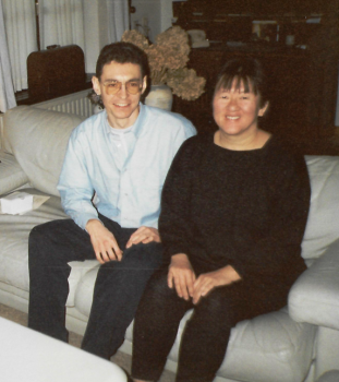 Phyllis et Didier en Belgique en 1996